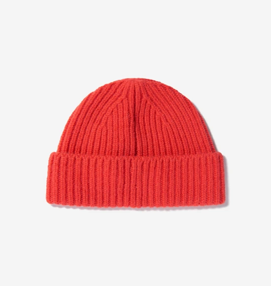 Mũ len trẻ em màu đỏ