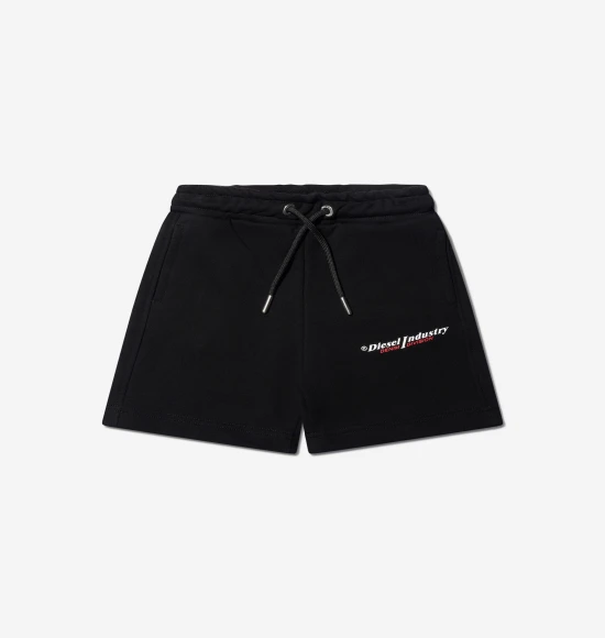 Boys Logo Jogger Shorts màu đen